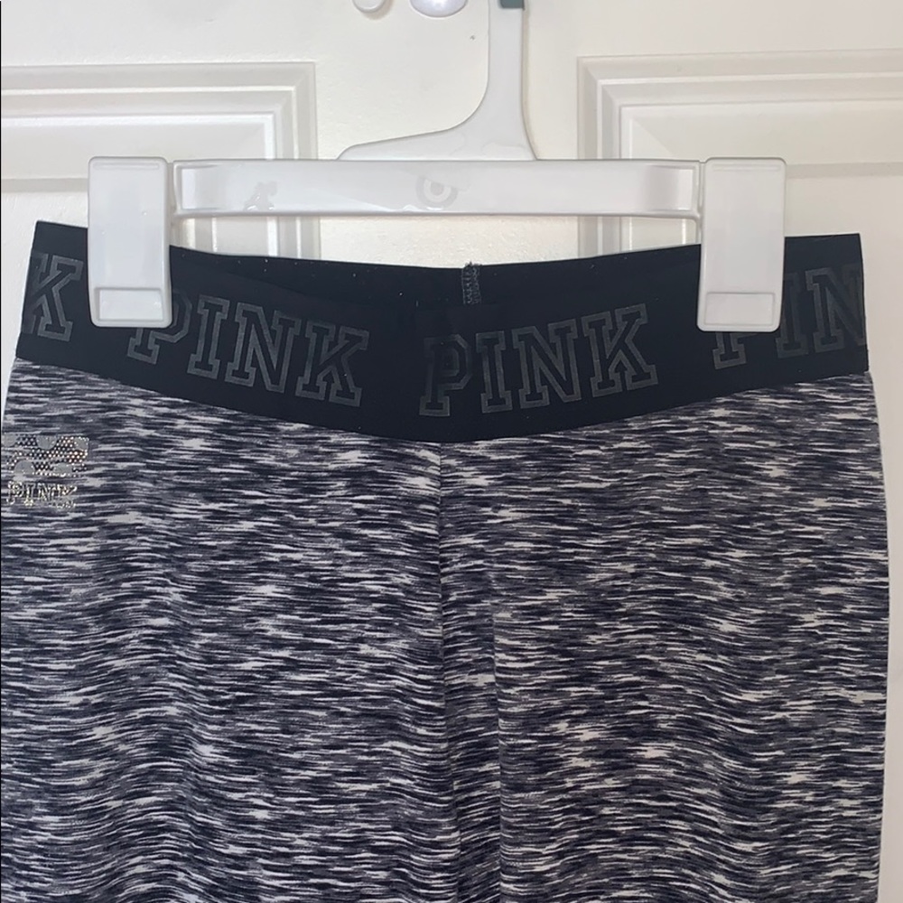 Pink Patterned Capris - Picture 2 of 2